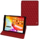 Apple iPad 10.2" (2019) leather case - Rouge - Couture ( Nappa - Pantone 199C ) 