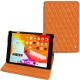 Housse cuir Apple iPad 10.2" (2019) - Orange - Couture ( Nappa - Pantone 1495U ) 