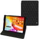 Housse cuir Apple iPad 10.2" (2019) - Ebène - Couture ( Sleek P C12 - Black ) 