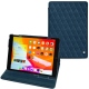 Housse cuir Apple iPad 10.2" (2019) - Blu mediterran - Couture