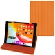 Lederschutzhülle Apple iPad 10.2" (2019) - Abaca arancio