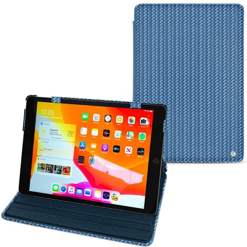 レザーケース Apple iPad 10.2" (2019 / 2020 / 2021)Abaca ishia ( Pantone #395775 ) 