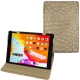 Lederschutzhülle Apple iPad 10.2" (2019) - Autruche desert