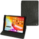 Housse cuir Apple iPad 10.2" (2019) - Serpent nero