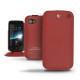 Wiko Cink Slim  leather case - Rouge ( Nappa - Pantone 199C ) 