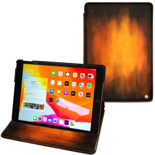 Housse cuir Apple iPad 10.2" (2019 / 2020 / 2021)Fauve Patine