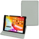 Apple iPad 10.2" (2019) leather case - Gris PU