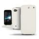 Wiko Cink Slim  leather case - Blanc ( Nappa - White ) 