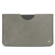 レザーケース Apple iPad 10.2" (2019) - Acier vintage ( Pantone 403C ) 