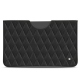 Funda de piel Apple iPad 10.2" (2019) - Noir - Couture ( Nappa - Black ) 