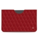 Funda de piel Apple iPad 10.2" (2019) - Rouge - Couture ( Nappa - Pantone 199C ) 