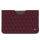 レザーケース Apple iPad 10.2" (2019) - Lie de vin - Couture ( Pantone 5115C ) 