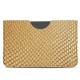 Pochette cuir Apple iPad 10.2" (2019) - Serpent sabbia