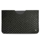 Apple iPad 10.2" (2019) leather pouch - Serpent nero