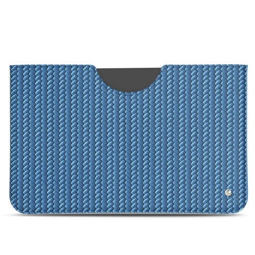 Apple iPad 10.2" (2019 / 2020 / 2021) leather sleeveAbaca ishia ( Pantone #395775 ) 