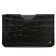 Funda de piel Apple iPad 10.2" (2019) - Crocodile nero