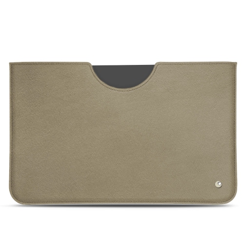 Housse cuir Apple iPad 10.2" (2019 / 2020 / 2021)Darboun sabla ( Pantone #BCB1A1 )