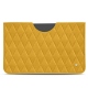 Funda de piel Apple iPad 10.2" (2019) - Jaune soulèu - Couture