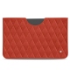 Pochette cuir Apple iPad 10.2" (2019) - Arange clouquié - Couture