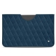 Lederschutzhülle Apple iPad 10.2" (2019) - Blu mediterran - Couture