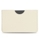 Lederschutzhülle Apple iPad 10.2" (2019) - Blanc PU