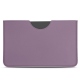 Apple iPad 10.2" (2019) leather pouch - Lilas PU