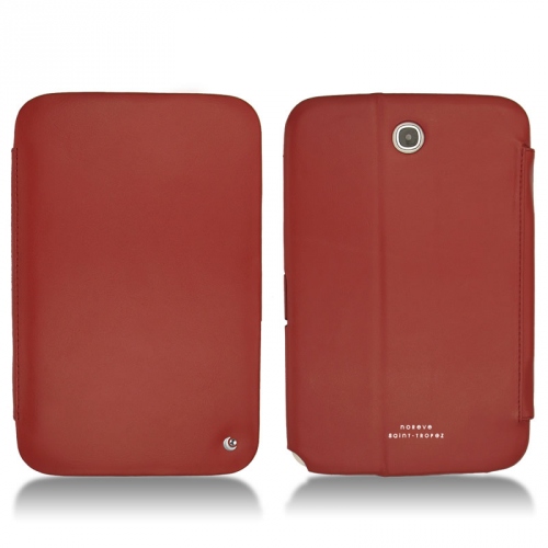 Housse cuir Samsung GT-N5100 Galaxy Note 8.0Rouge ( Nappa - Pantone #d50032 ) 
