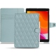 硬质真皮保护套 Apple iPad 10.2" (2019) - Bleu ciel - Couture ( Nappa - Pantone 277C ) 