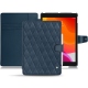 硬质真皮保护套 Apple iPad 10.2" (2019) - Jean vintage - Couture