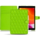 Housse cuir Apple iPad 10.2" (2019) - Vert fluo - Couture