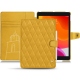 Housse cuir Apple iPad 10.2" (2019) - Jaune soulèu - Couture