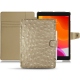 Lederschutzhülle AApple iPad 10.2" (2019) - Autruche desert