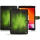Housse cuir Apple iPad 10.2" (2019) - Vert Patine