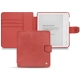 Custodia in pelle Kobo Libra H2O - Cerise vintage ( Pantone 185C ) 