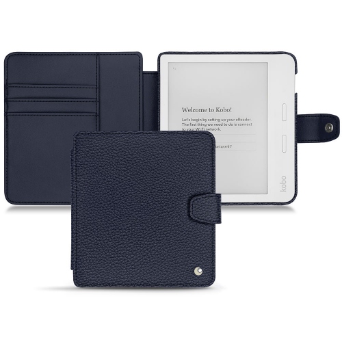 Capa em pele Kobo Libra H2OCobalt ( Pantone #2b253f ) 