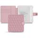 Capa em pele Kobo Libra H2O - Rose - Couture ( Nappa - Pantone 2365C ) 