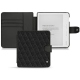 Kobo Libra H2O leather case - Ebène - Couture ( Sleek P C12 - Black ) 