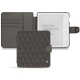 Capa em pele Kobo Libra H2O - Anthracite - Couture ( Pantone 424C ) 