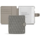 Custodia in pelle Kobo Libra H2O - Acier vintage - Couture