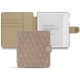 Capa em pele Kobo Libra H2O - Taupe vintage - Couture