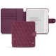 Capa em pele Kobo Libra H2O - Prune vintage - Couture