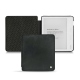 Capa em pele Kobo Libra H2O - Dark vintage ( Roughtcut - Black#5256 ) 