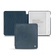 Housse cuir Kobo Libra H2O - Jean vintage ( Roughtcut - Pantone 285U  ) 