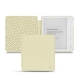가죽 커버 Kobo Libra H2O - Ivoire ( Sleek P C12 - White ) 