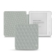가죽 커버 Kobo Libra H2O - Gris - Couture ( Nappa - Pantone W428C ) 