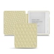 Custodia in pelle Kobo Libra H2O - Beige - Couture ( Nappa - Pantone 7502C ) 