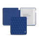 Funda de piel KKobo Libra H2O - Bleu océan - Couture ( Nappa - Pantone 293C ) 