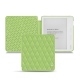Kobo Libra H2O leather case - Vert olive - Couture ( Nappa - Pantone 578U ) 