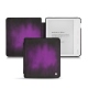 Kobo Libra H2O leather case - Violet Patine