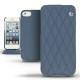 レザーケース Apple iPhone 5  - Indigo - Couture ( Pantone 303U ) 